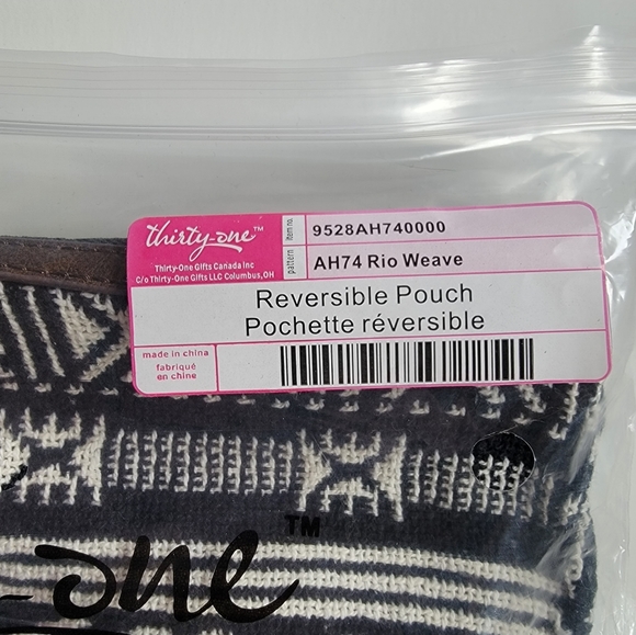 Thirty-one Reversible Pouch - Rio Weave - Picture 5 of 5